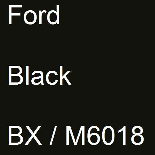 Ford, Black, BX / M6018.